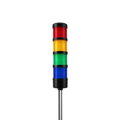  MSL1-401 . 110 В . 4 цветов Сигнальный башенный свет с кнопкой переключателя