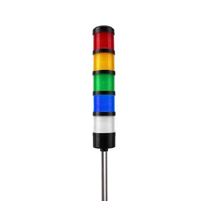  MSL1-501 . 220V . 5 цветов . ЧПУ .Сигнал предупреждающий свет с кнопкой выключателя